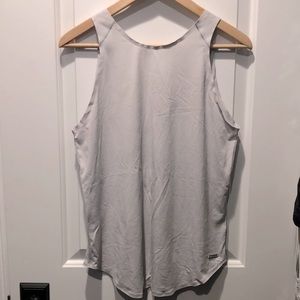 Columbia reversible light grey tank top